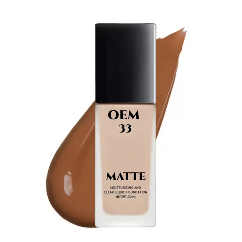 Technologie d'usine de fondation liquide anti-âge \/ SPF