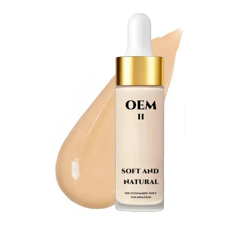 Maquillage de fondation liquide en vrac