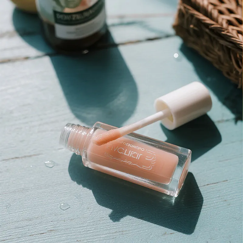 Brillade à lèvres transparente en vrac