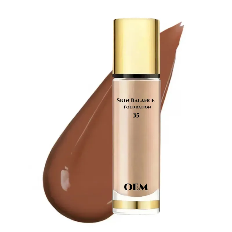 GMP Certified Liquid Foundation OEM Fournisseur FDA et ISO 22716 Conformité