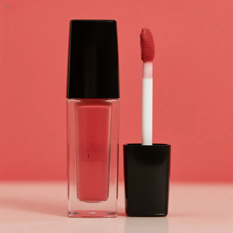 Suppose de beauté à lèvres brillant